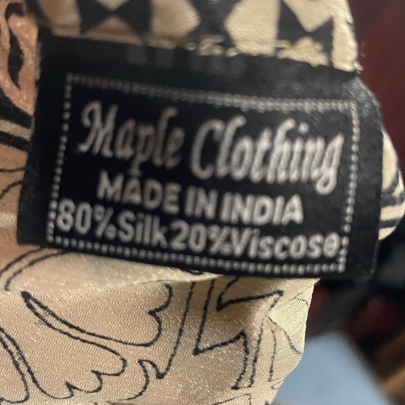 New reversible wrap silk skirt - Picture 5 of 9